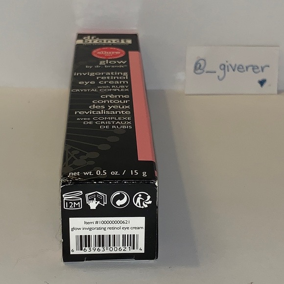 BNIB Dr Brandt Glow Invigorating Retinol Eye Cream - Picture 4 of 9